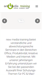 Mobile Screenshot of nmtraining.de